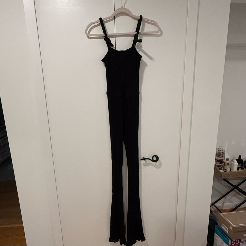 The Line by K Black Flared Jumpsuit